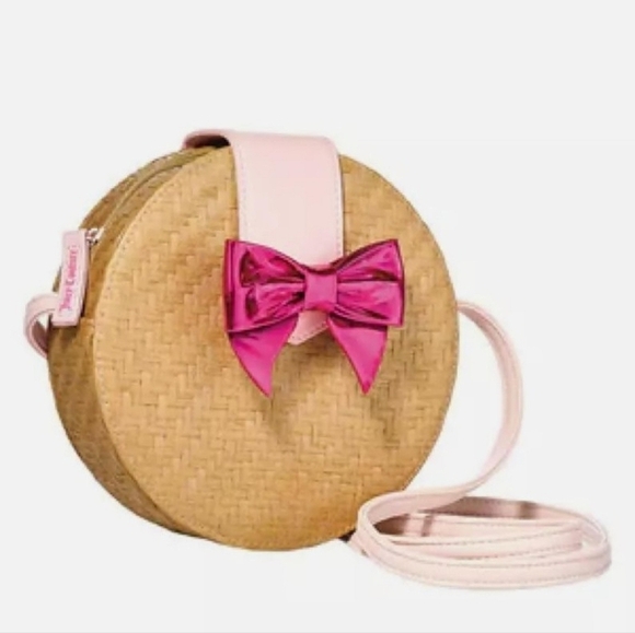 NWT Juicy Couture Small Round Woven - Picture 1 of 4